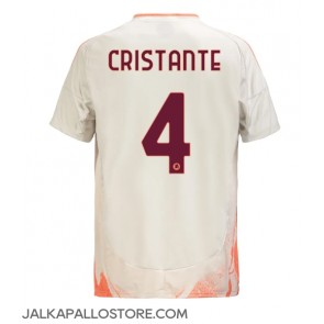 AS Roma Bryan Cristante #4 Vieraspaita 2024-25 Lyhythihainen